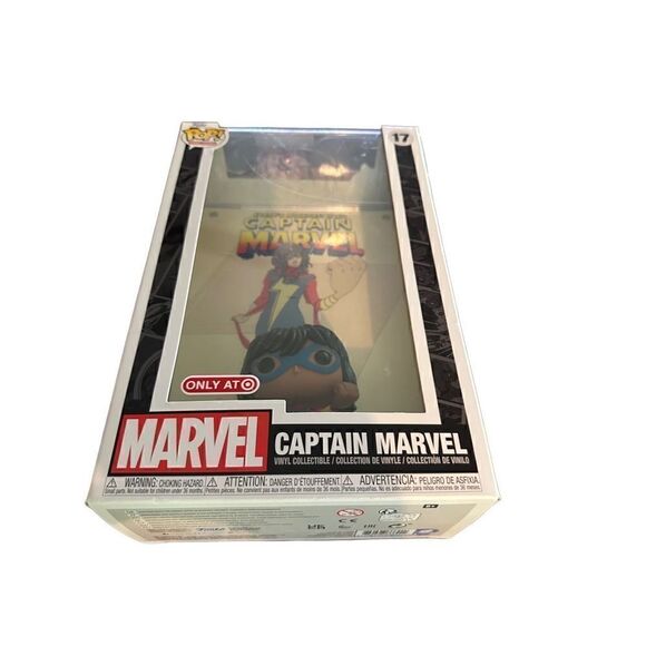 Funko Pop! Comic Cover Captain Marvel #17 Target Exclusive Kamala Khan Sealed - Picture 2 of 7